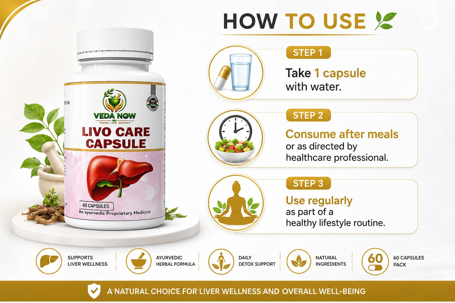 Veda Now Livo Care Capsule