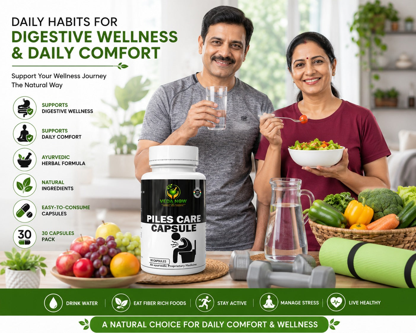 Veda Now Piles Care Capsule